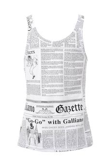 Одежда мужская Майка JOHN GALLIANO (T101500/29). Купить за 4550 руб.