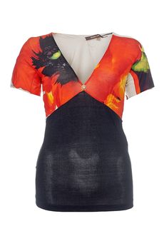 Одежда женская Топ ROBERTO CAVALLI (LPT623NG309/19). Купить за 9570 руб.