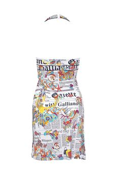 Одежда женская Платье JOHN GALLIANO (A13H657/10.1). Купить за 11250 руб.