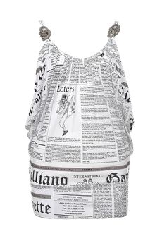 Одежда женская Блузка JOHN GALLIANO (T10H673/11.1). Купить за 7950 руб.