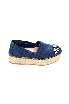 Обувь женская Мокасины MIU MIU (5S97883F63/15.2). Купить за 21250 руб.