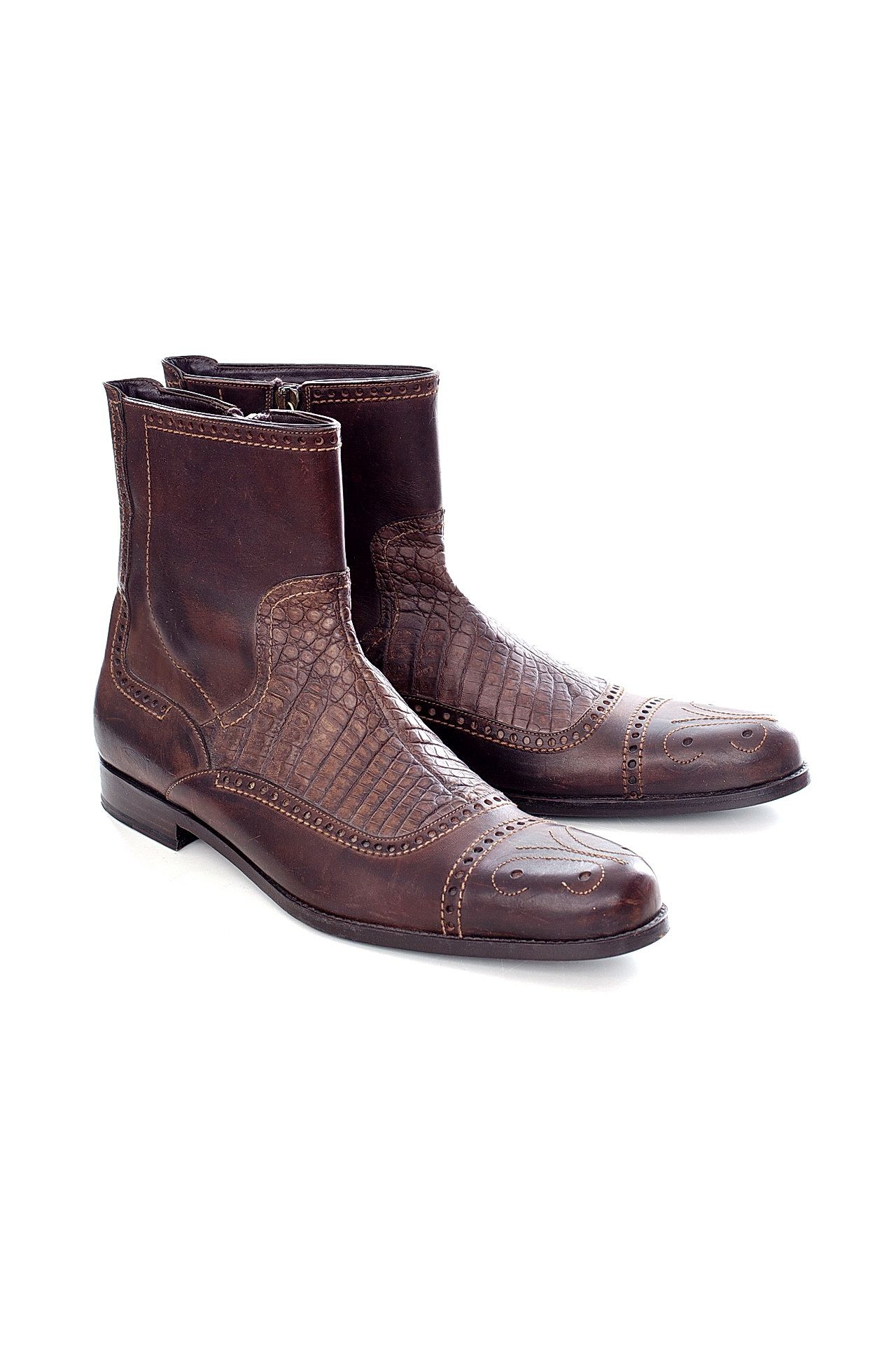 Обувь мужская Сапоги DOLCE & GABBANA (CA1051A2310/00). Купить за 29000 руб.