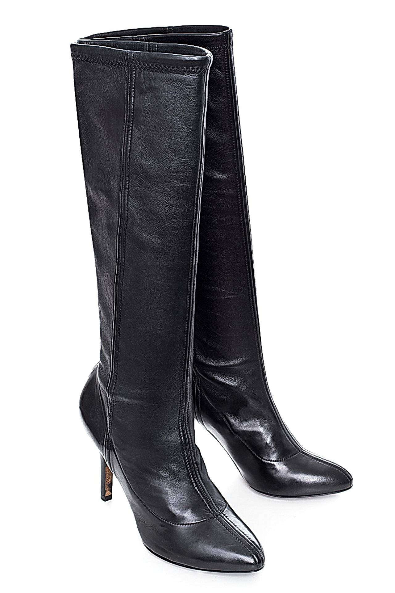 Обувь женская Сапоги DOLCE & GABBANA (C10602A6F96/10.1). Купить за 26200 руб.
