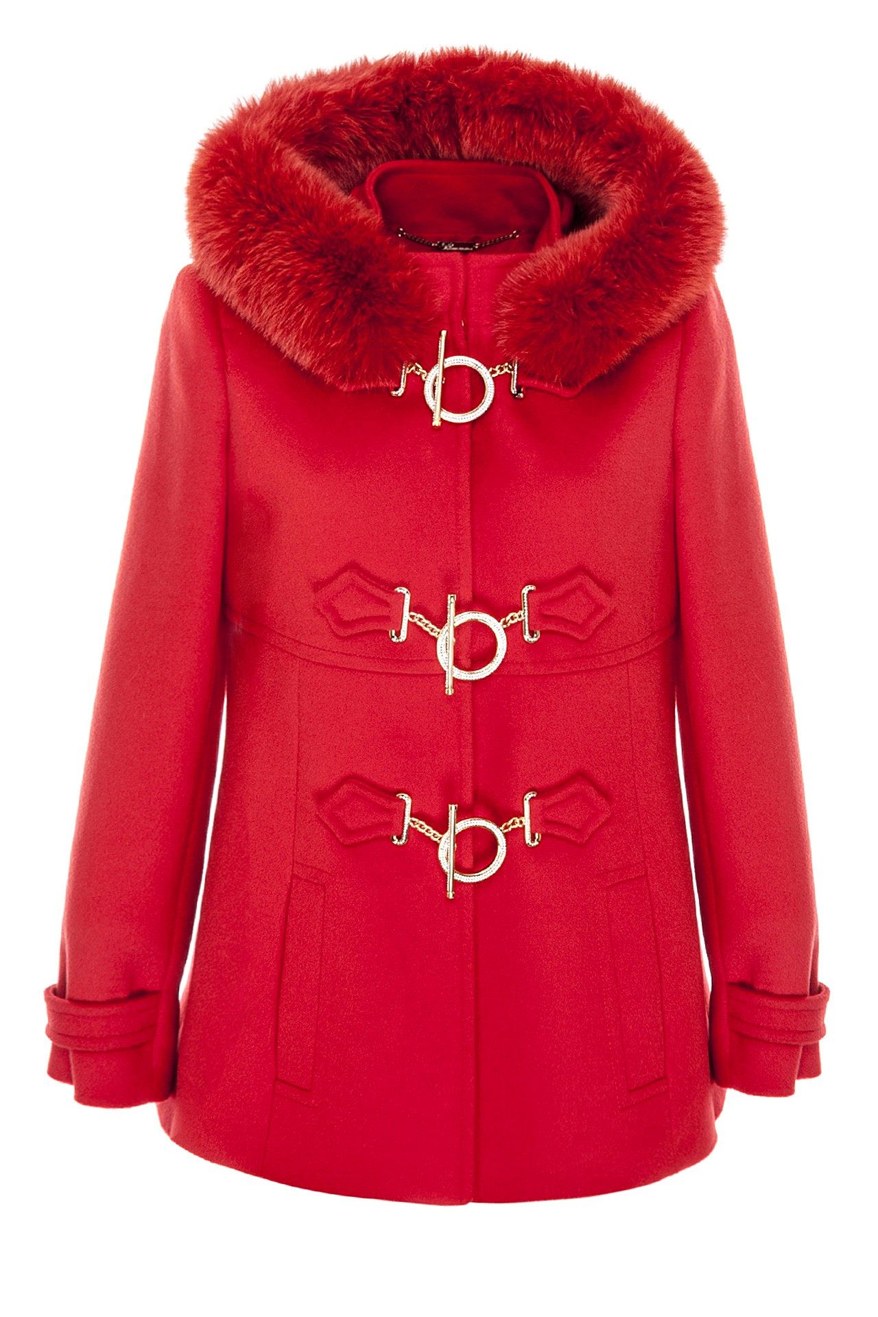Красное пальто Blumarine