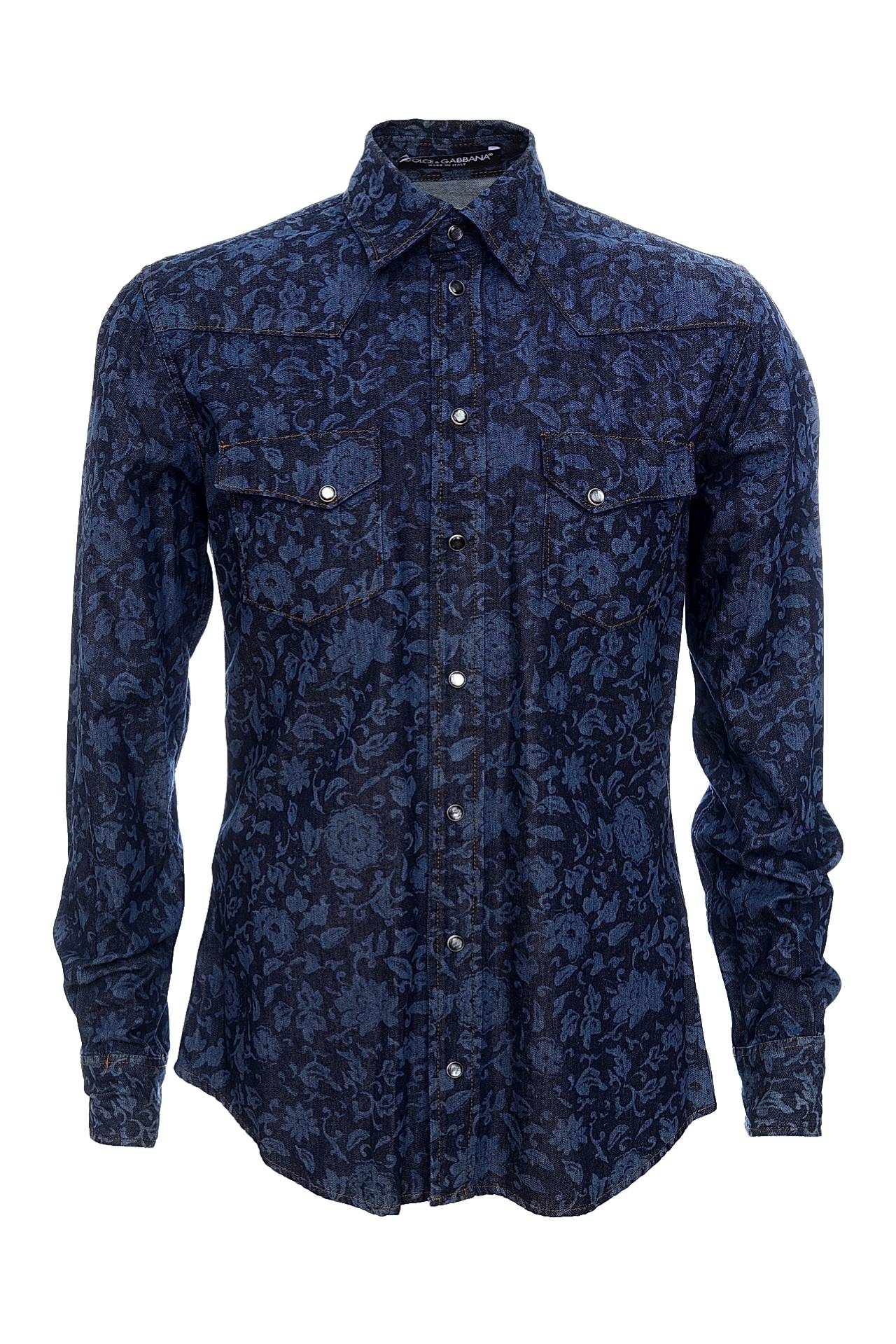 Одежда мужская Рубашка DOLCE & GABBANA (G5CB4TG8O53/15.2). Купить за 15950 руб.
